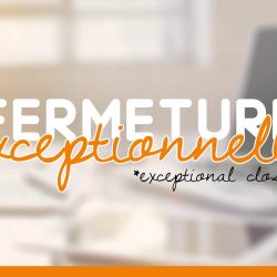 Fermeture Exeptionnelle NFI NEURO FRANCE